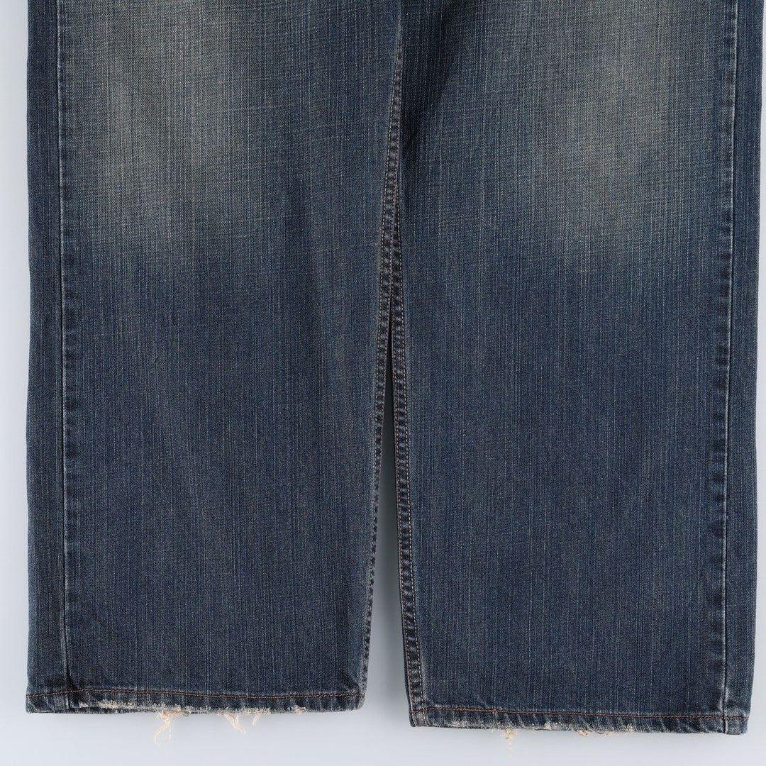 2000'S Levi's 569 Loose Straight Denim Pants, Men's W37 (approx.) cotton Navy blue Vintage Second Hand