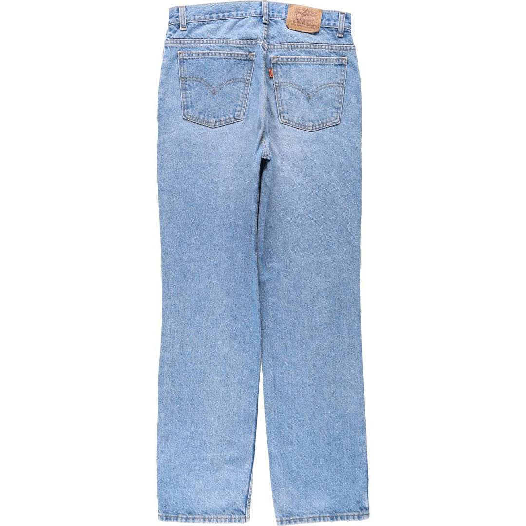 1990'S Levi's 506 Orange Tab Tapered Denim Pants, Made in Canada, Men's W32 (approx.), Vintage cotton blue type Vintage Second Hand