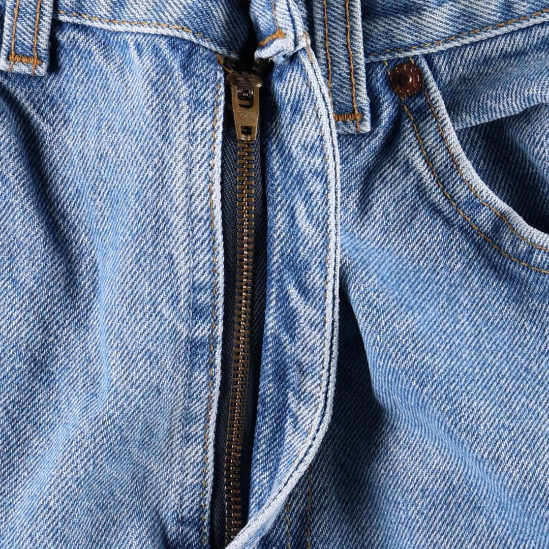 1990'S Levi's 506 Orange Tab Tapered Denim Pants, Made in Canada, Men's W32 (approx.), Vintage cotton blue type Vintage Second Hand