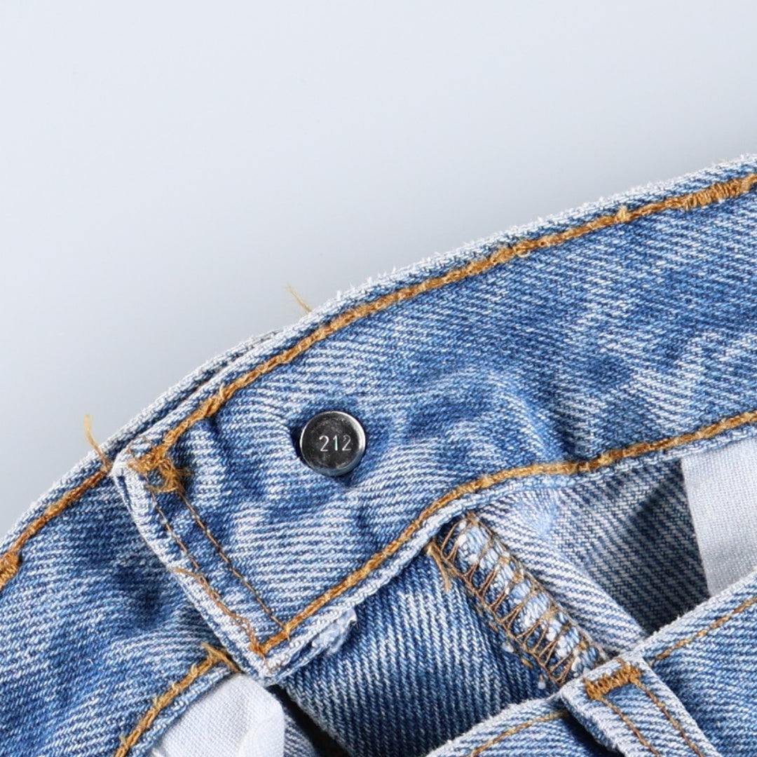 1990'S Levi's 506 Orange Tab Tapered Denim Pants, Made in Canada, Men's W32 (approx.), Vintage cotton blue type Vintage Second Hand