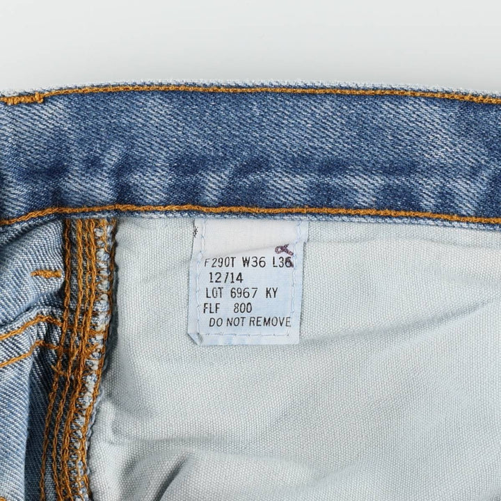 TYNDALE Denim Painter Pants, Made in USA, Men's Size W36 (approx.) unclear blue type Vintage Second Hand
