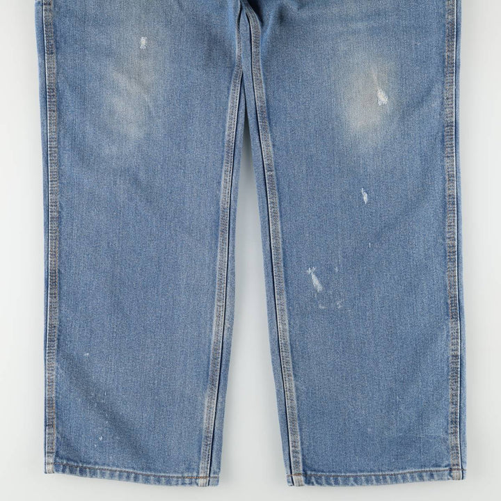TYNDALE Denim Painter Pants, Made in USA, Men's Size W36 (approx.) unclear blue type Vintage Second Hand