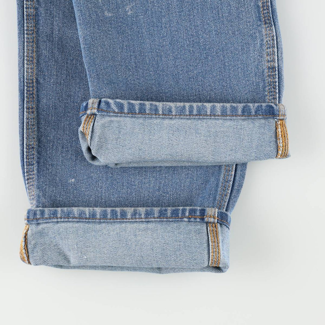 TYNDALE Denim Painter Pants, Made in USA, Men's Size W36 (approx.) unclear blue type Vintage Second Hand
