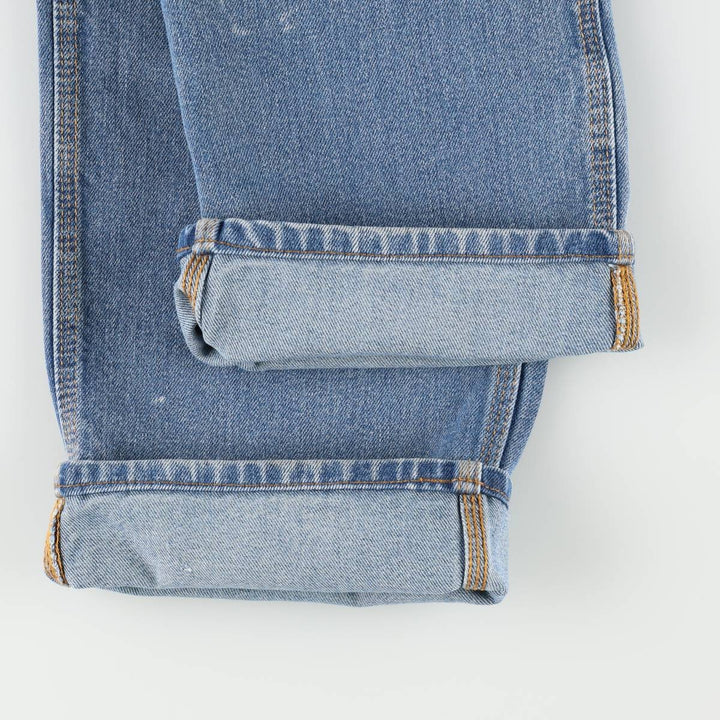 TYNDALE Denim Painter Pants, Made in USA, Men's Size W36 (approx.) unclear blue type Vintage Second Hand