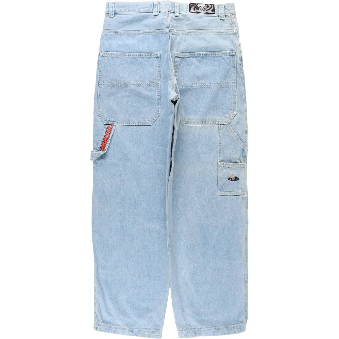 Nicotine Gear Freestyle Jeans Denim Painter Pants Men's Size M cotton blue type Vintage Second Hand