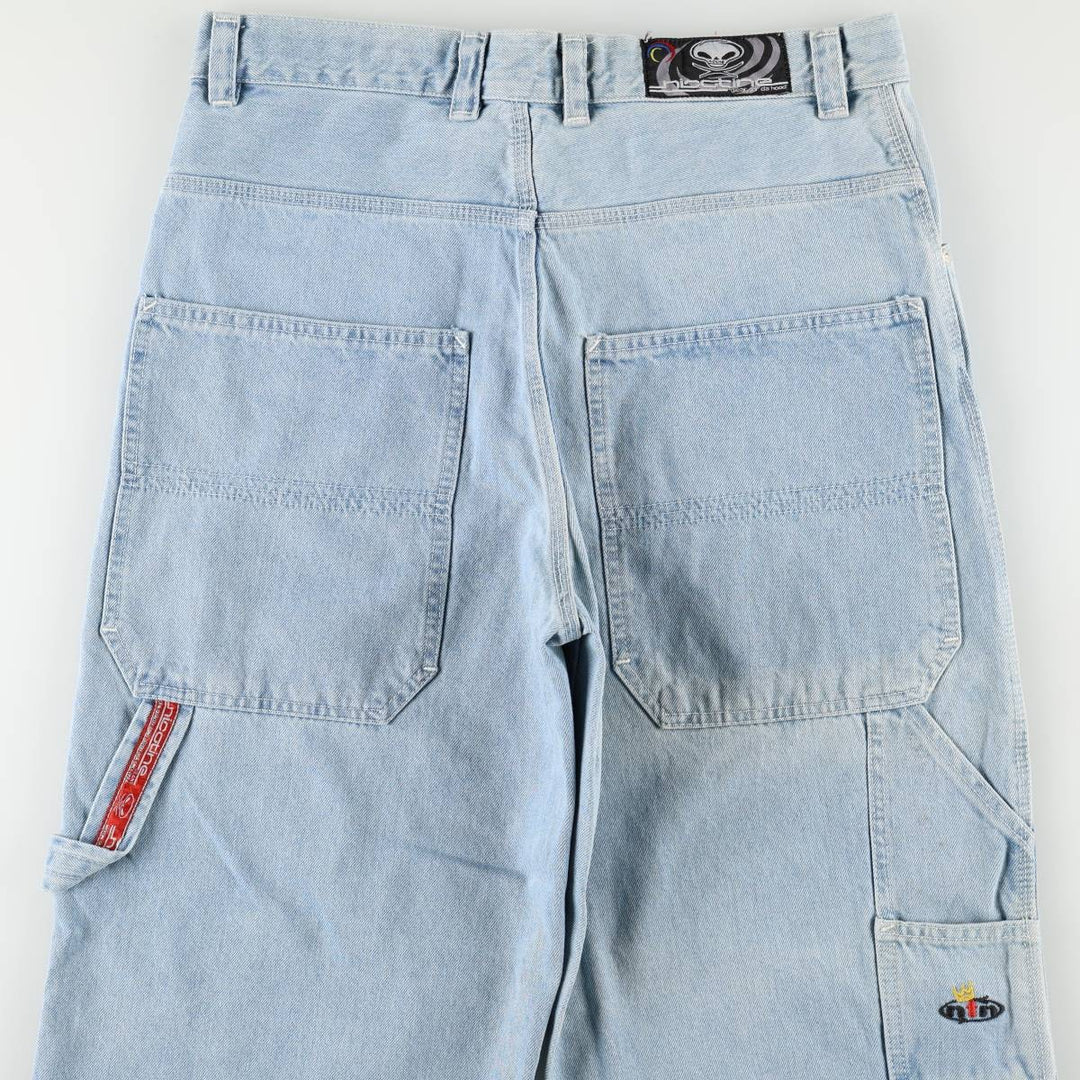 Nicotine Gear Freestyle Jeans Denim Painter Pants Men's Size M cotton blue type Vintage Second Hand