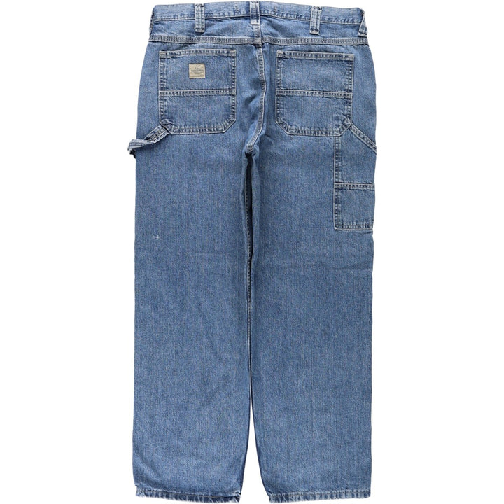 90s-00'S Lee Carpenter Jeans Denim Painter Pants, Men's W35 (approx.) cotton blue type Vintage Second Hand