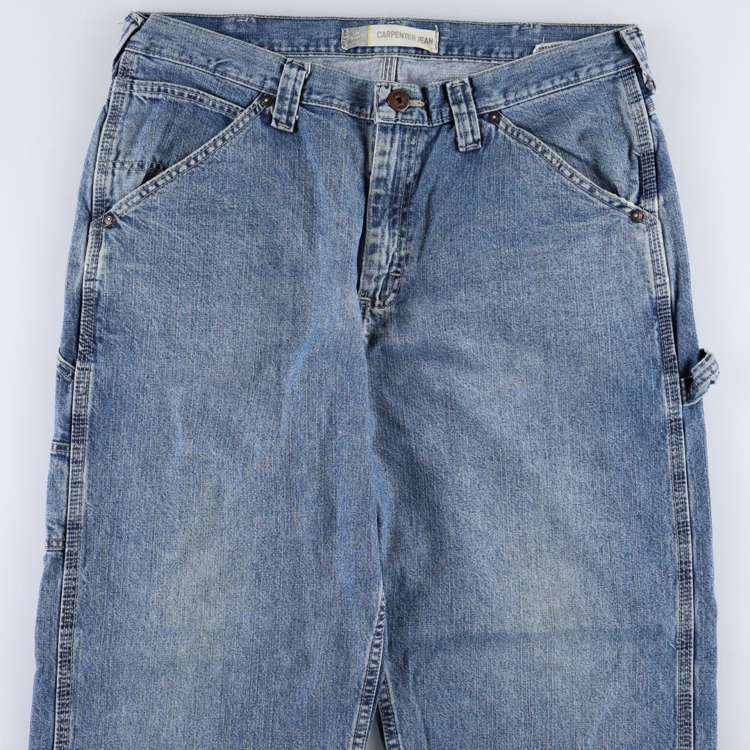 90s-00'S Lee Carpenter Jeans Denim Painter Pants, Men's W35 (approx.) cotton blue type Vintage Second Hand