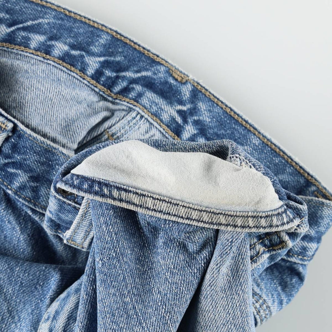 Dickies denim painter pants for men, equivalent to W34 cotton blue type Vintage Second Hand