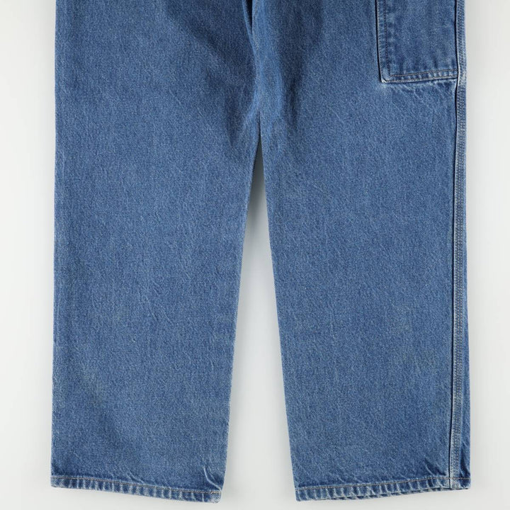 Dickies denim painter pants for men, equivalent to W32 cotton blue type Vintage Second Hand