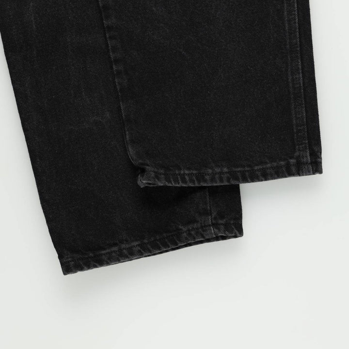 RUSTLER Denim Painter Pants, Men's W32 (approx.) cotton black type Vintage Second Hand