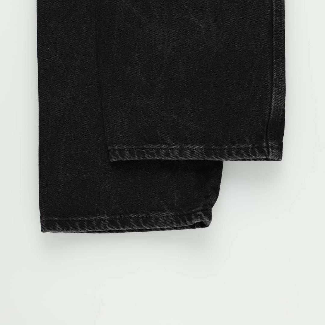 RUSTLER Denim Painter Pants, Men's W32 (approx.) cotton black type Vintage Second Hand