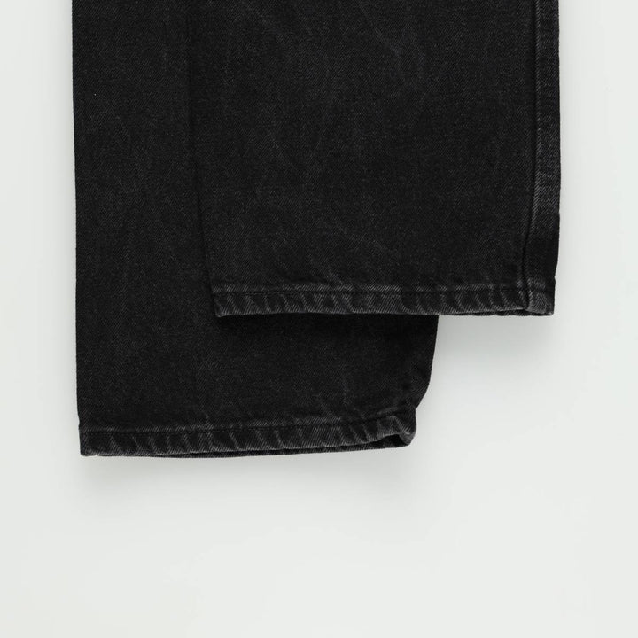 RUSTLER Denim Painter Pants, Men's W32 (approx.) cotton black type Vintage Second Hand