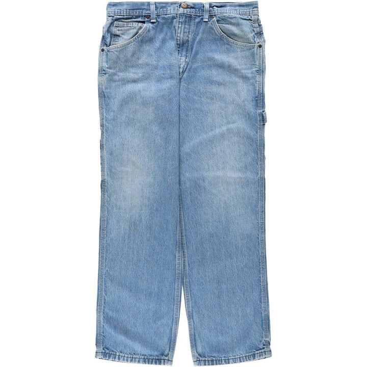 Key Denim Painter Pants, Men's, Size W33 (approx.) unclear blue type Vintage Second Hand