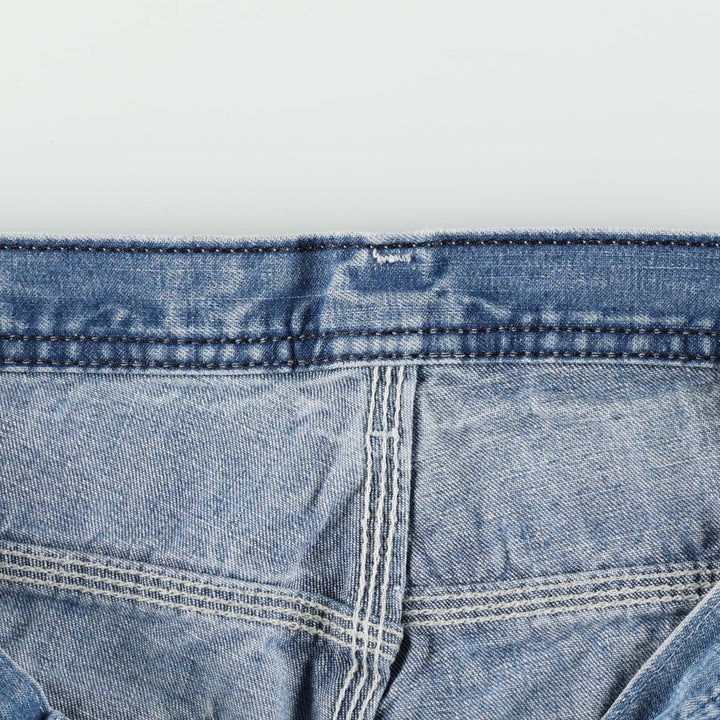 Key Denim Painter Pants, Men's, Size W33 (approx.) unclear blue type Vintage Second Hand