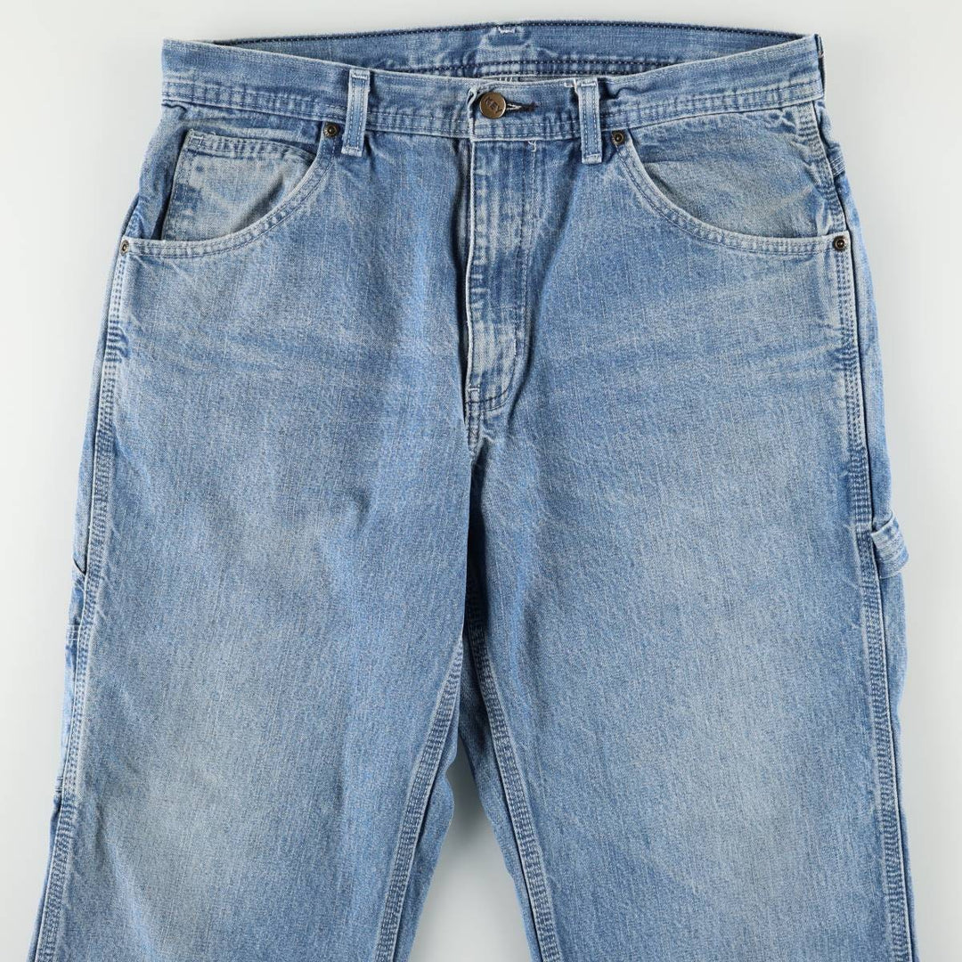 Key Denim Painter Pants, Men's, Size W33 (approx.) unclear blue type Vintage Second Hand