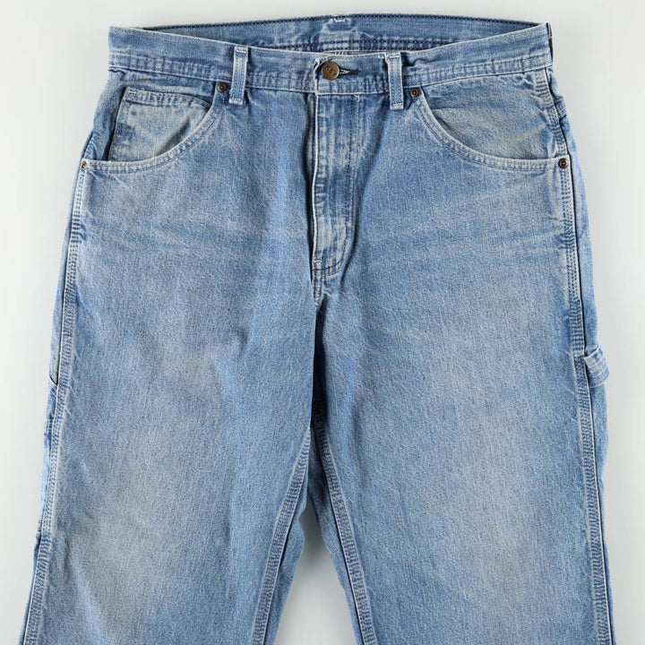 Key Denim Painter Pants, Men's, Size W33 (approx.) unclear blue type Vintage Second Hand