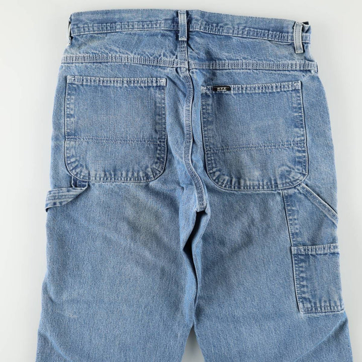 Key Denim Painter Pants, Men's, Size W33 (approx.) unclear blue type Vintage Second Hand