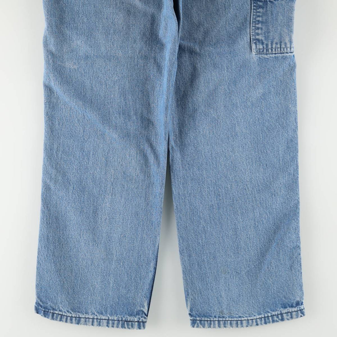 Key Denim Painter Pants, Men's, Size W33 (approx.) unclear blue type Vintage Second Hand