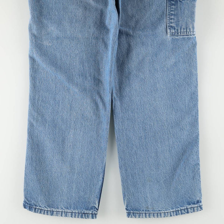Key Denim Painter Pants, Men's, Size W33 (approx.) unclear blue type Vintage Second Hand