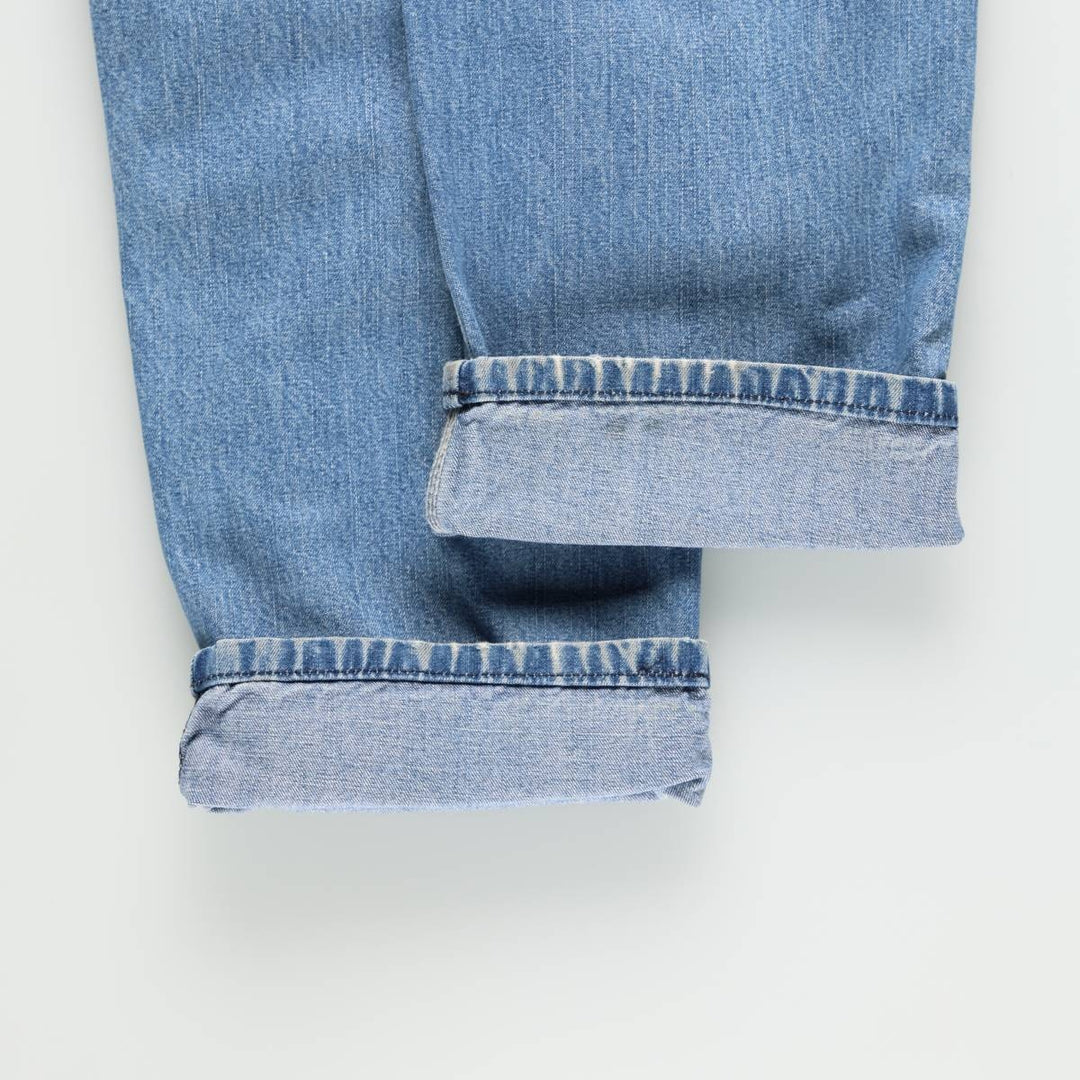 Key Denim Painter Pants, Men's, Size W33 (approx.) unclear blue type Vintage Second Hand