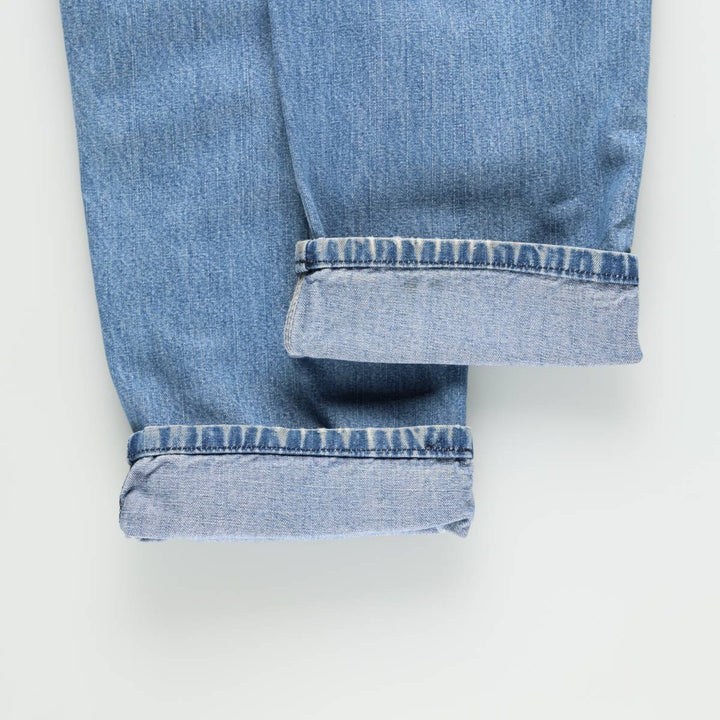 Key Denim Painter Pants, Men's, Size W33 (approx.) unclear blue type Vintage Second Hand