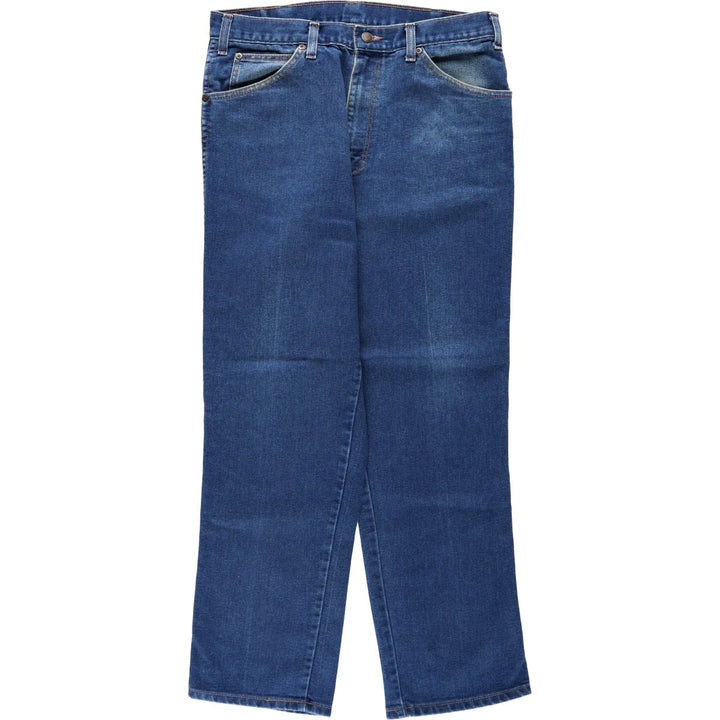 Dickies Straight Denim Pants for Men, W33 equivalent unclear blue type Vintage Second Hand