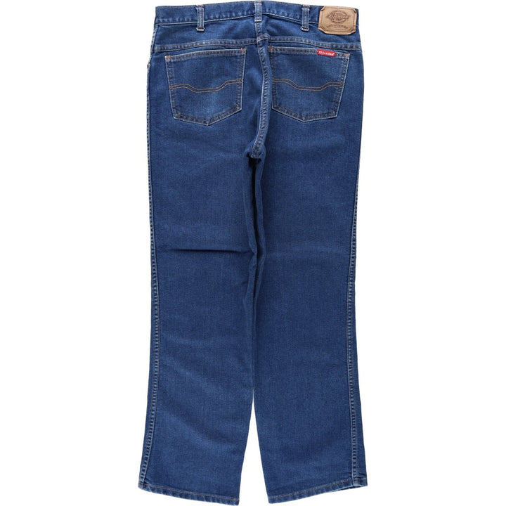 Dickies Straight Denim Pants for Men, W33 equivalent unclear blue type Vintage Second Hand