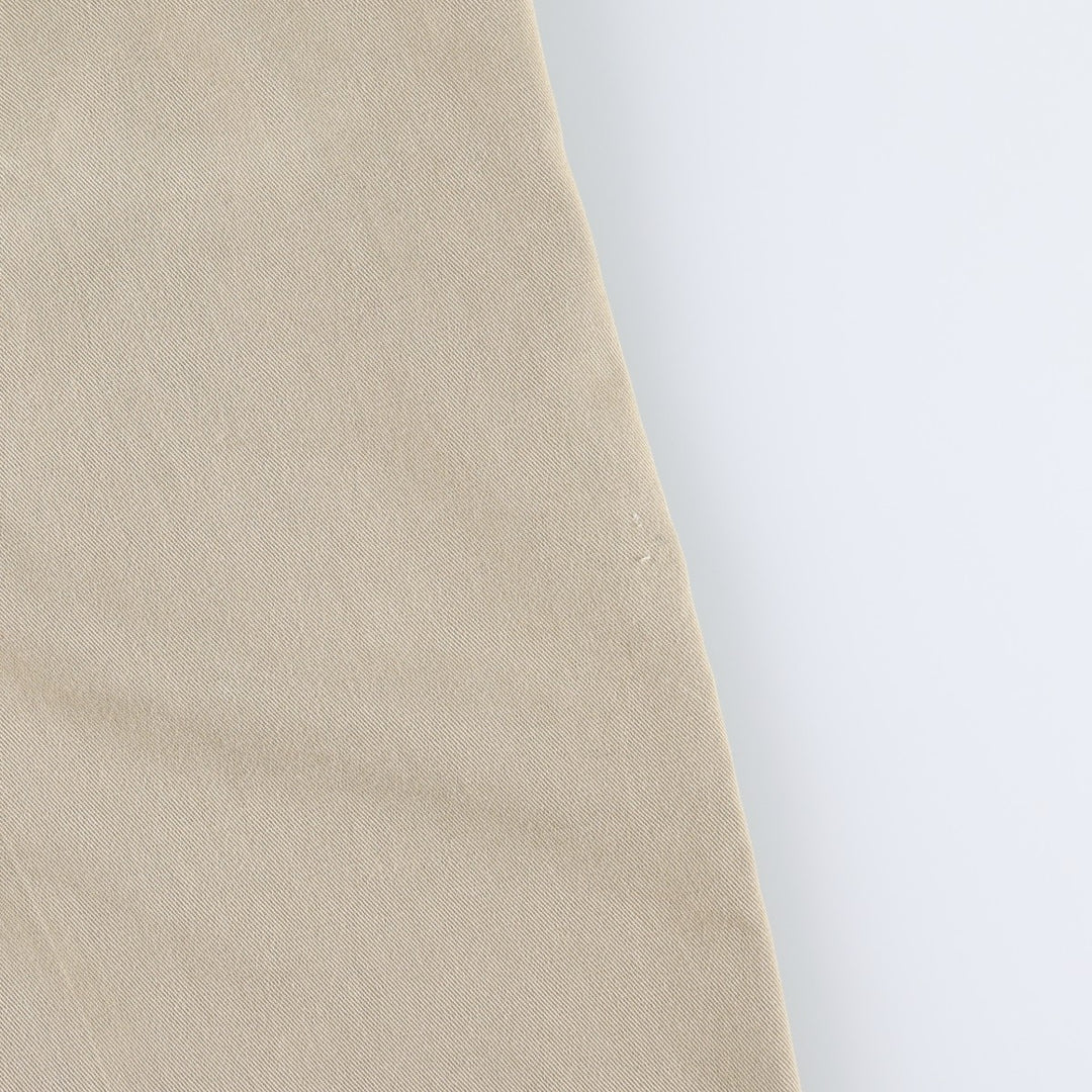 80s-90'S Dickies Work Pants, Made in USA, Men's Size W37 (approx.), Vintage polyester Beige type Vintage Second Hand