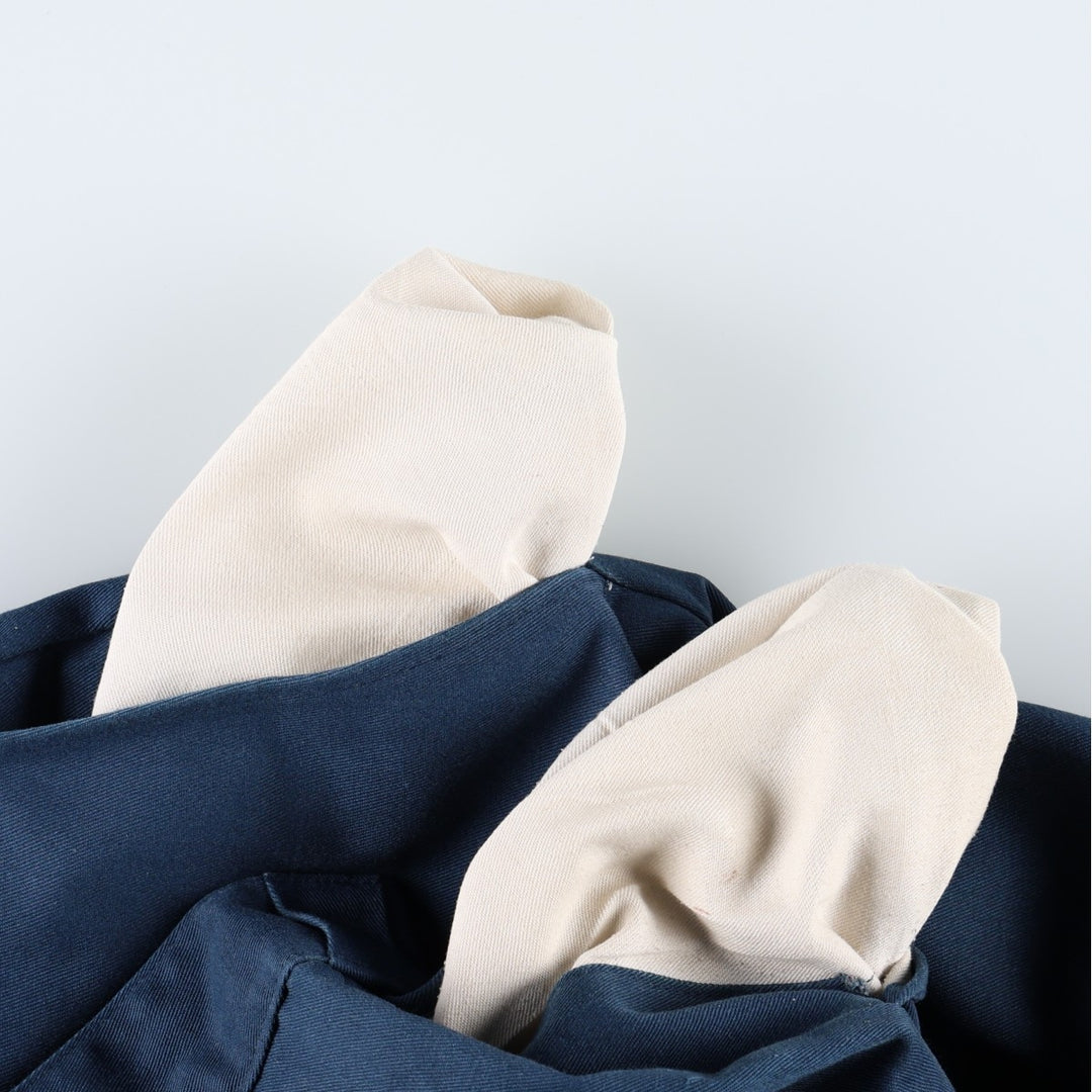 ~90'S Dickies work pants, men's size W33 equivalent, vintage. unclear navy blue type Vintage Second Hand