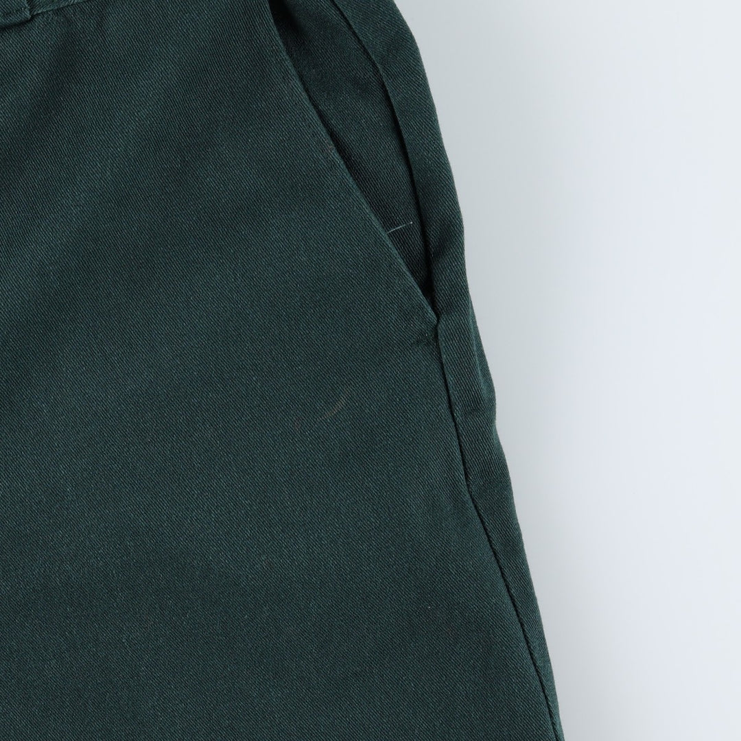 Dickies Work Pants Men's W34 unclear dark green Vintage Second Hand
