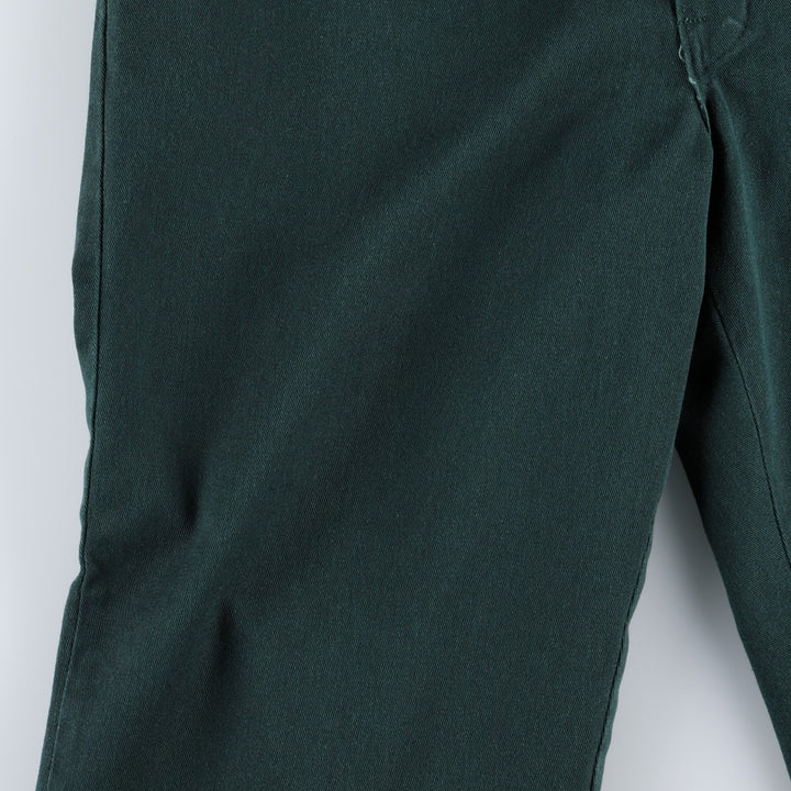 Dickies Work Pants Men's W34 unclear dark green Vintage Second Hand