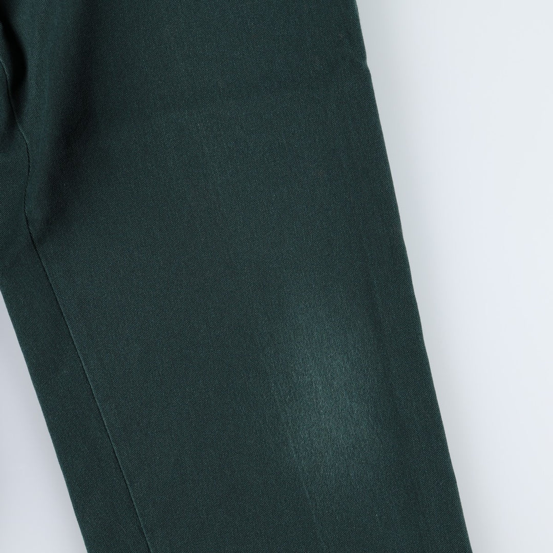 Dickies Work Pants Men's W34 unclear dark green Vintage Second Hand