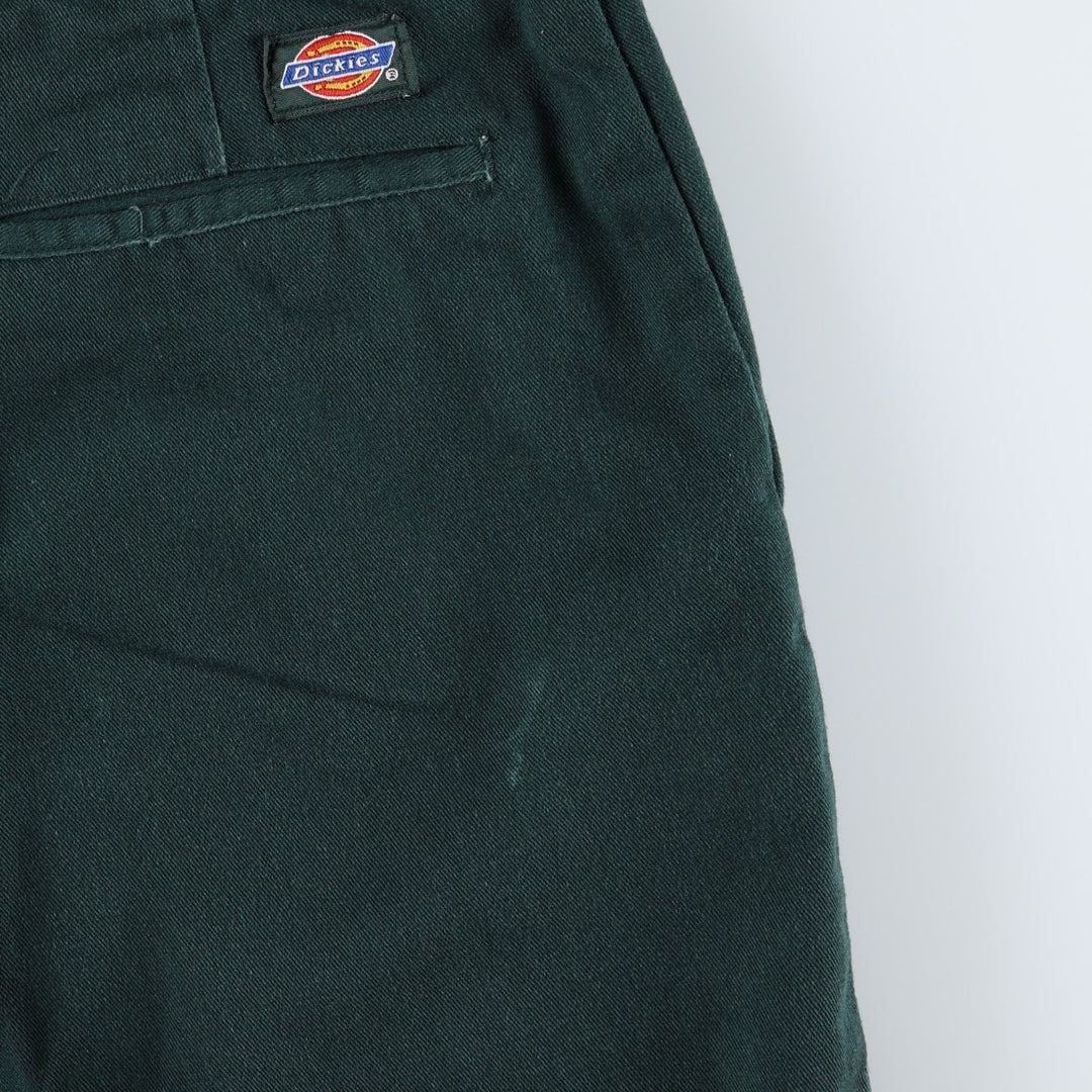 Dickies Work Pants Men's W34 unclear dark green Vintage Second Hand