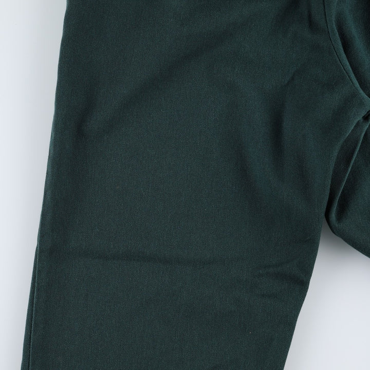 Dickies Work Pants Men's W34 unclear dark green Vintage Second Hand