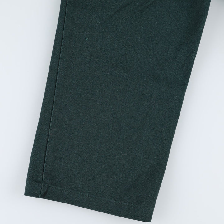 Dickies Work Pants Men's W34 unclear dark green Vintage Second Hand