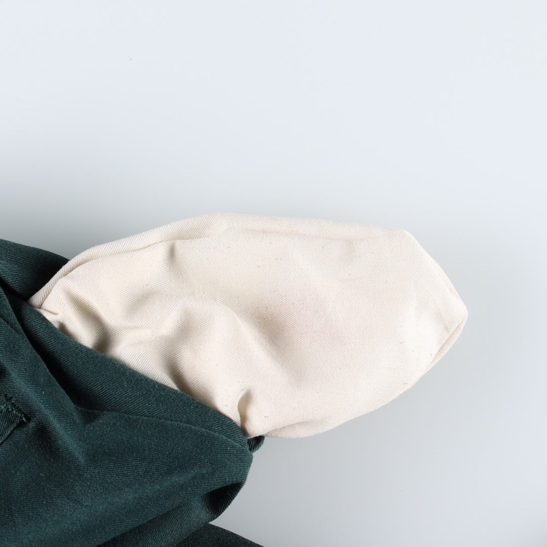 90'S Dickies Work Pants Made in USA Men's W35 Vintage unclear Green type dark green Vintage Second Hand