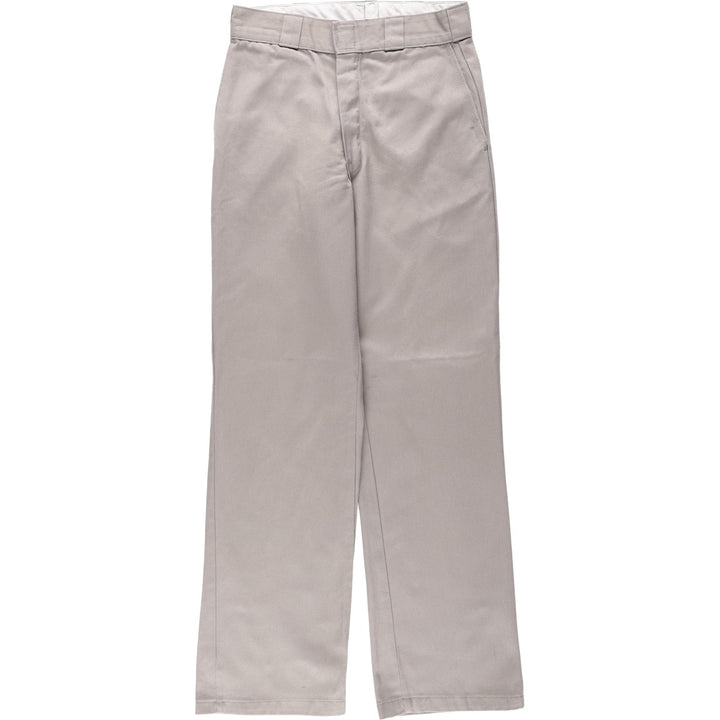 Dickies Work Pants Men's W29 unclear gray type Vintage Second Hand