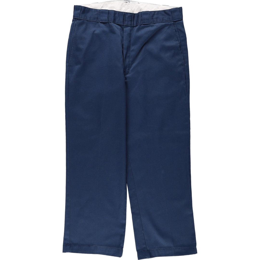 Dickies Work Pants Men's W34 unclear Navy blue Vintage Second Hand
