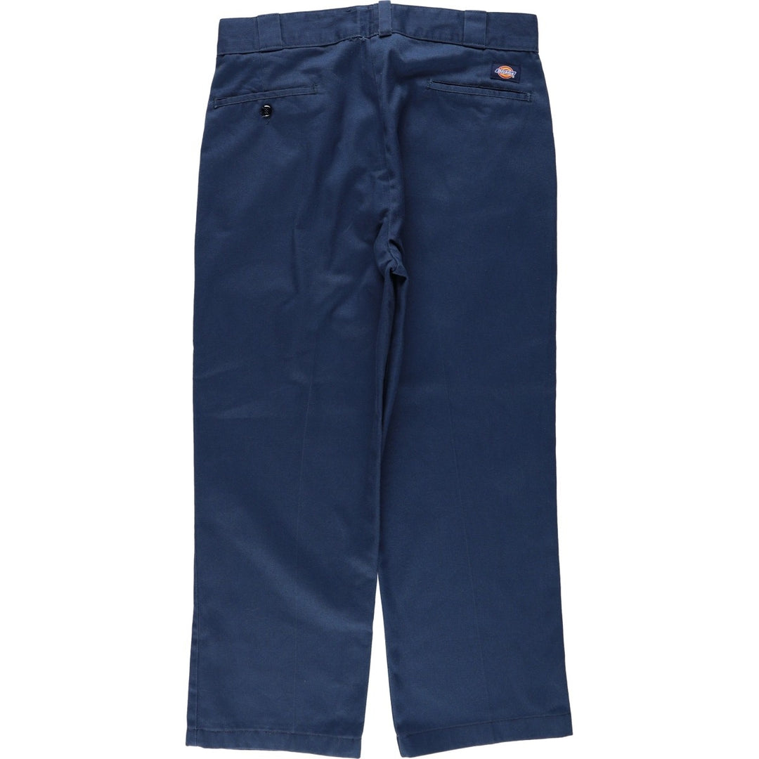 Dickies Work Pants Men's W34 unclear Navy blue Vintage Second Hand