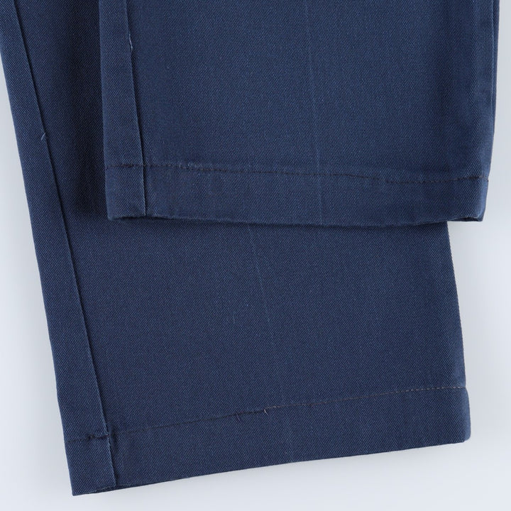 Dickies Work Pants Men's W34 unclear Navy blue Vintage Second Hand