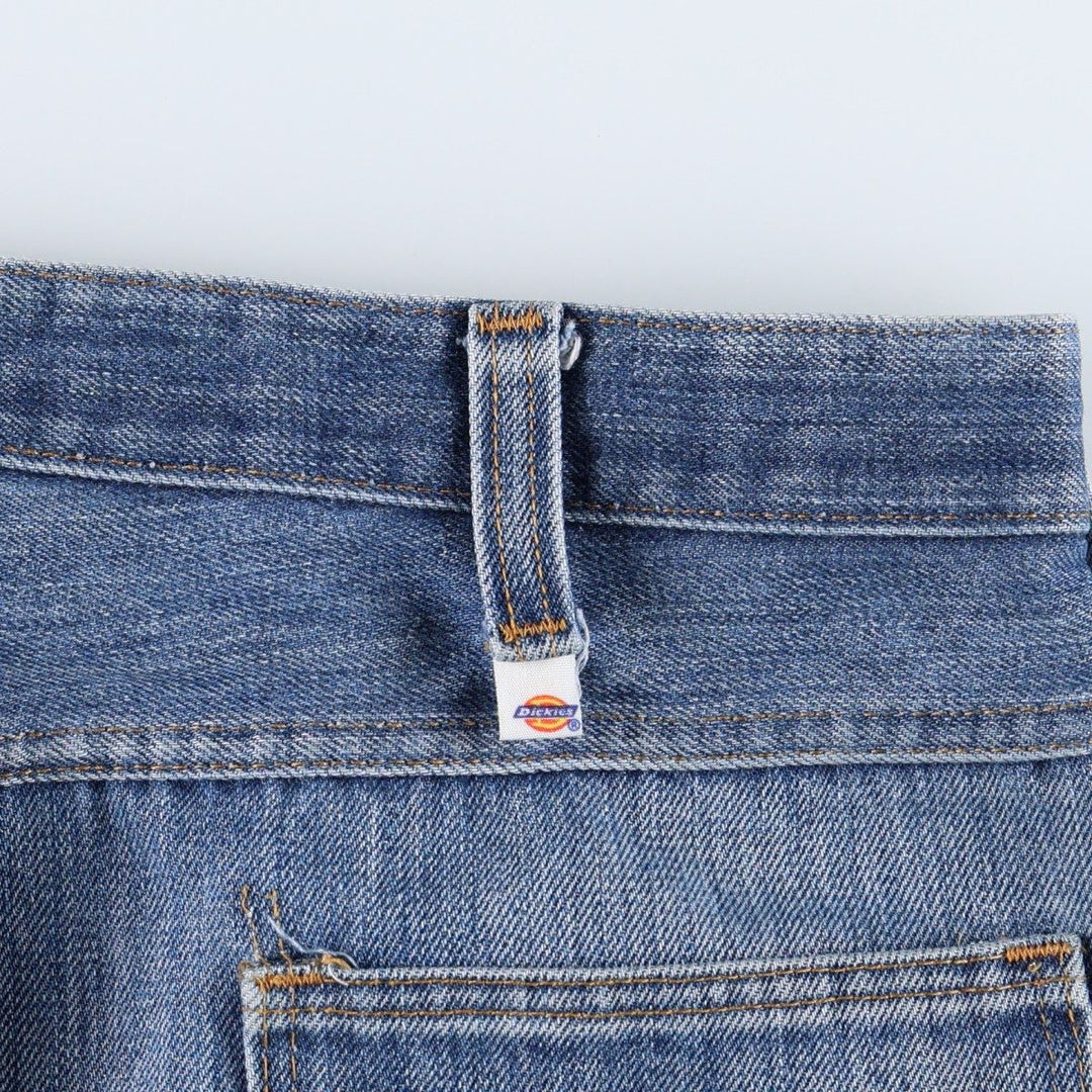 Dickies Straight Denim Pants for Men, W35 unclear blue type Vintage Second Hand