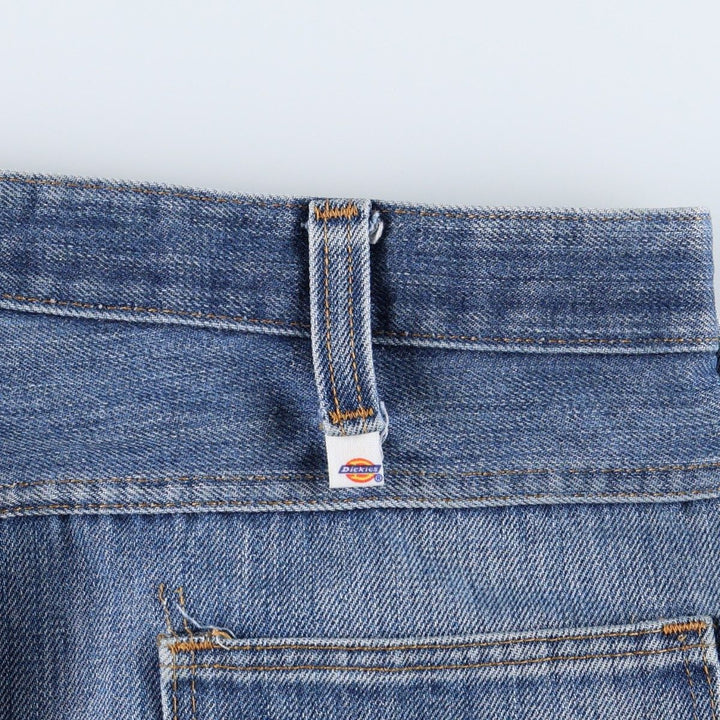 Dickies Straight Denim Pants for Men, W35 unclear blue type Vintage Second Hand