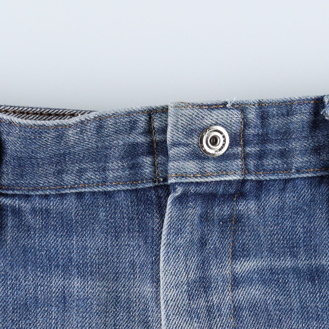 Dickies Straight Denim Pants for Men, W35 unclear blue type Vintage Second Hand