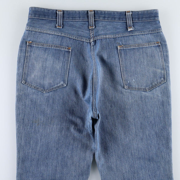 Dickies Straight Denim Pants for Men, W35 unclear blue type Vintage Second Hand