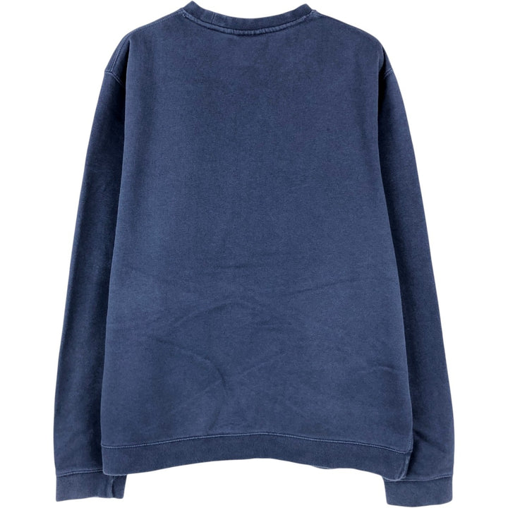 Nike MLB New York Yankees Logo Sweatshirt (Men's Size L) cotton navy blue type Vintage Second Hand