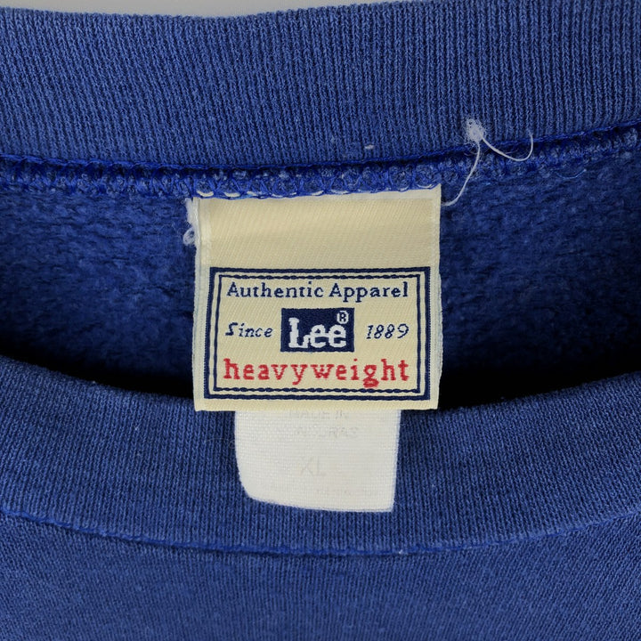 Lee Heavyweight NFL New York Giants Print Sweatshirt, Men's Size XL (Equivalent), Vintage cotton blue type Vintage Second Hand