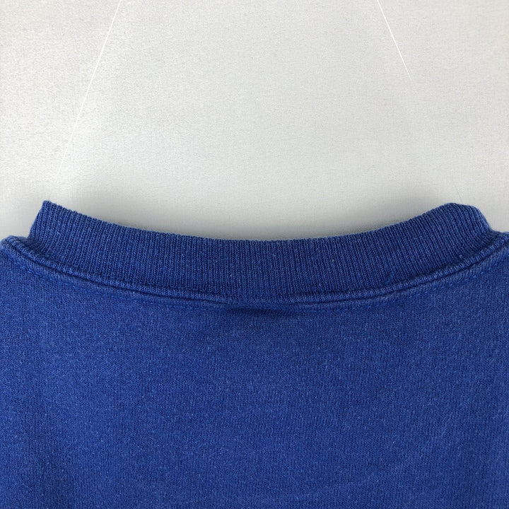 90'S Russell NFL Los Angeles Rams Print Sweatshirt, Made in USA, Men's Size M (approx.) cotton blue type Vintage Second Hand
