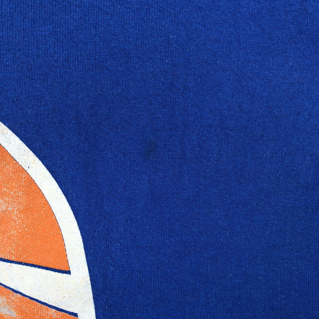 90'S SALEM SPORTSWEAR NFL Denver Broncos Sweatshirt, Made in USA, Men's XL equivalent, Vintage cotton blue type Vintage Second Hand