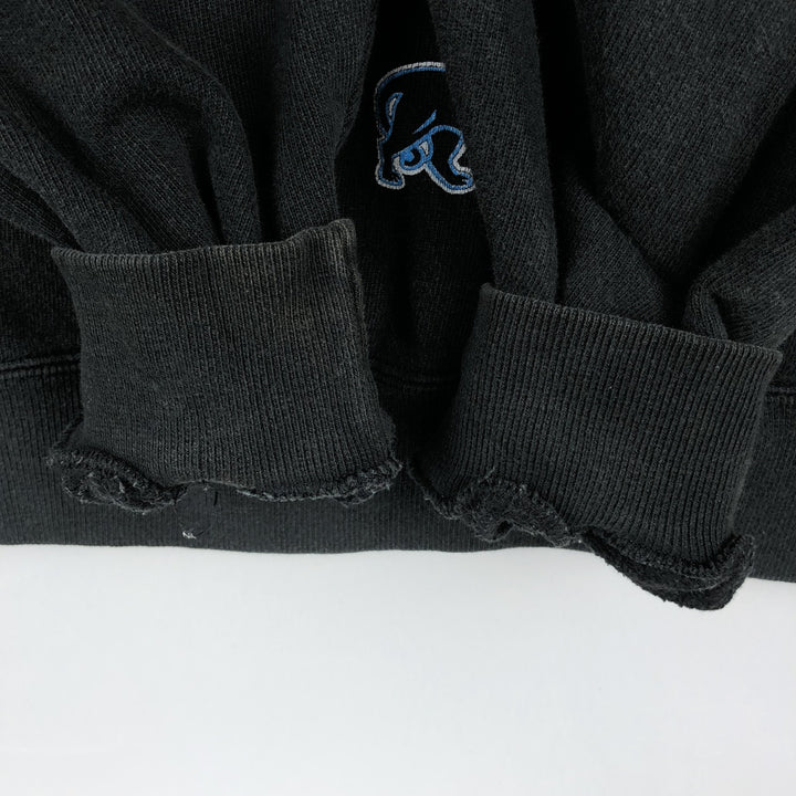 Vintage 90'S SALEM NFL Carolina Panthers Print Sweatshirt, Made in USA, Men's Size Large cotton black type Vintage Second Hand